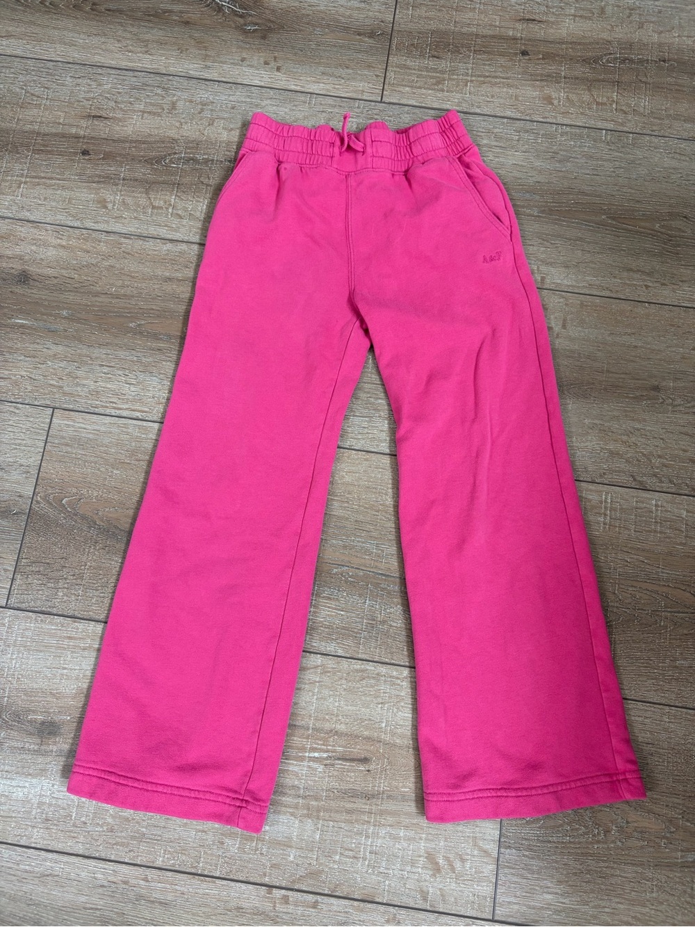 Abercrombie Kids Hot Pink Wide Leg Sweatpants Girls 9/10